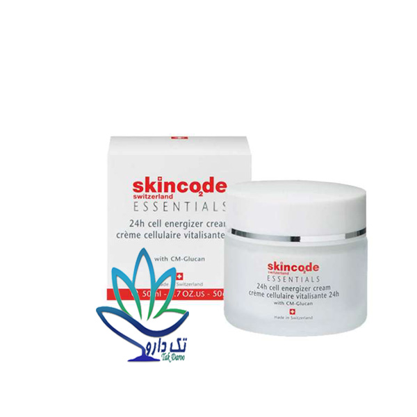 کرم آبرسان اسکین کد مدل cell energizer حجم 50 میلی لیتر